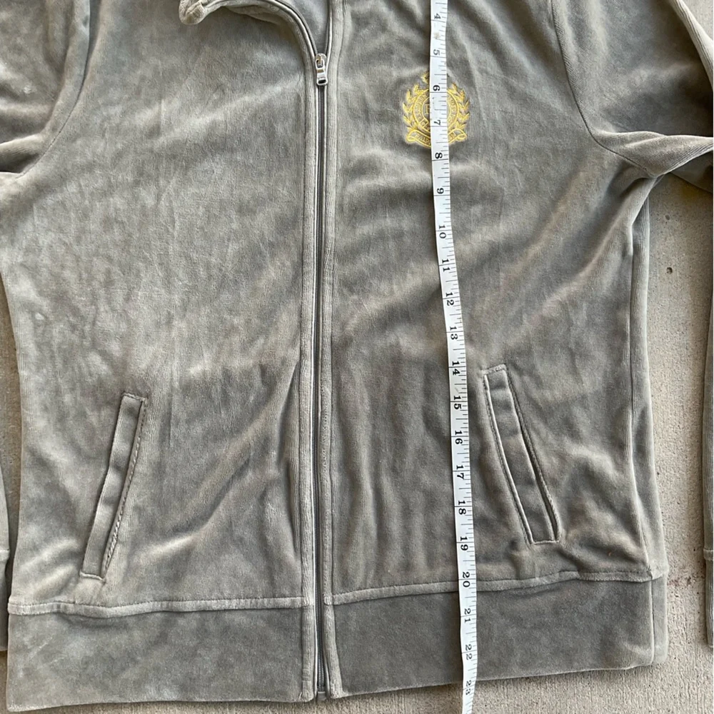 Lauren Ralph Lauren full zip velour track jacket - Picture 6 of 6